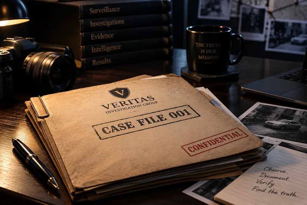 veritas-investigation-group-private-investigation-case-file Private investigation case file and surveillance equipment for Veritas Investigation Group
